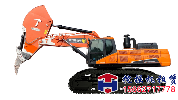 分體式巖石臂挖掘機租賃