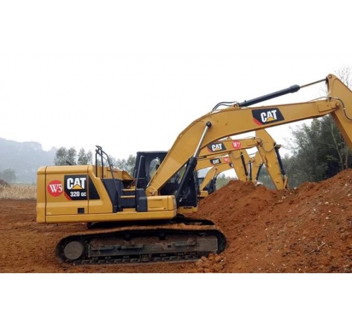 濟南卡特320挖掘機租賃，20噸卡特挖掘機出租