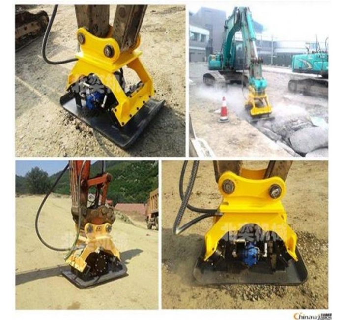 挖掘機夯機租賃，挖機強夯機，挖掘機液壓夯機出租